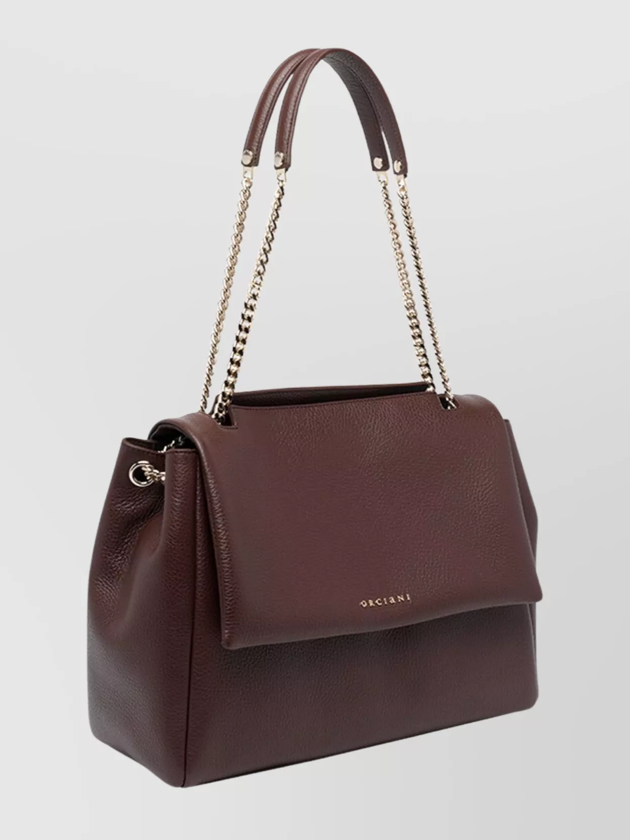 Orciani Medium Sveva Sense Shoulder Bag With Chains