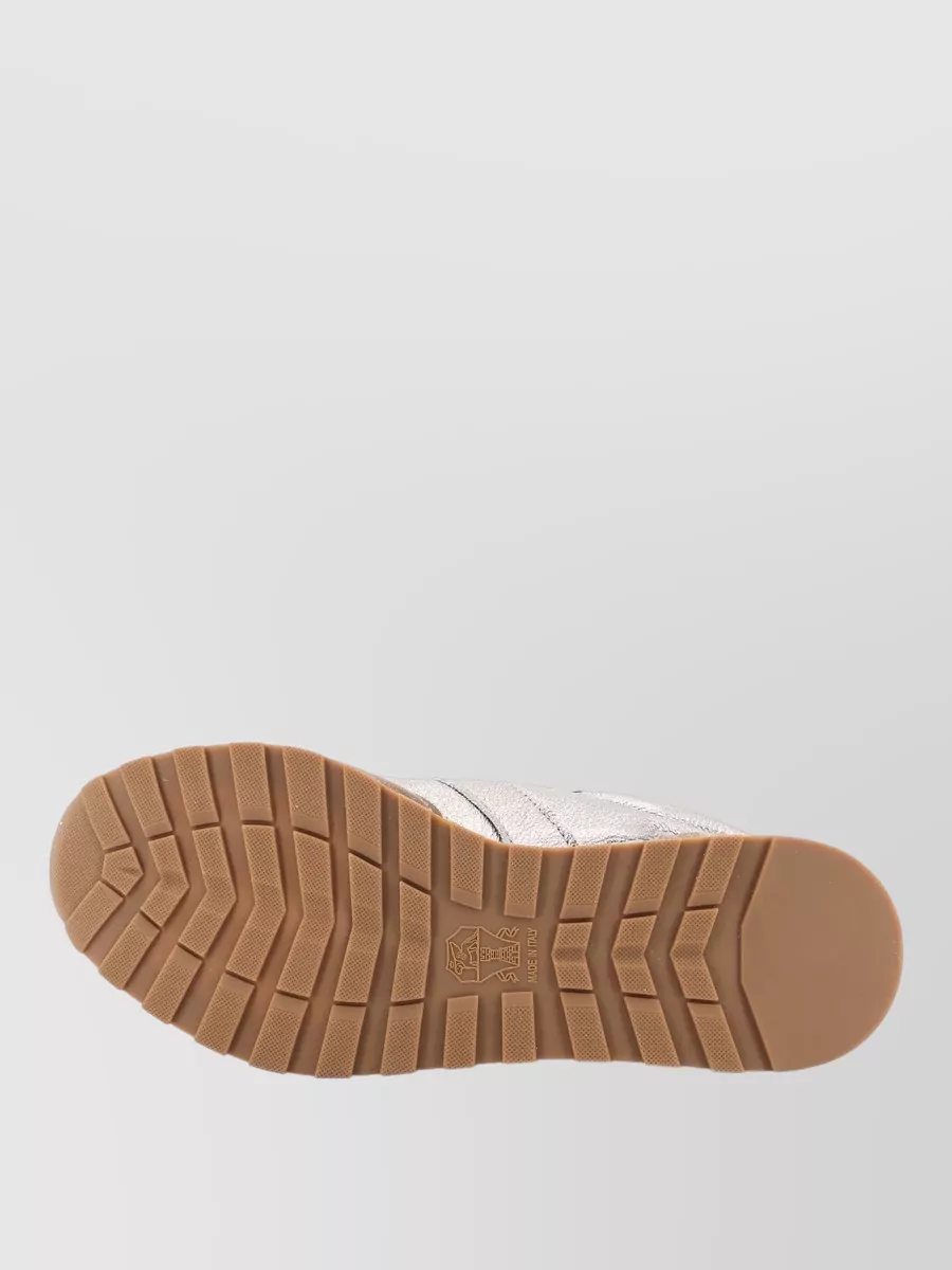 Brunello Cucinelli Leather Low-Top Sneakers