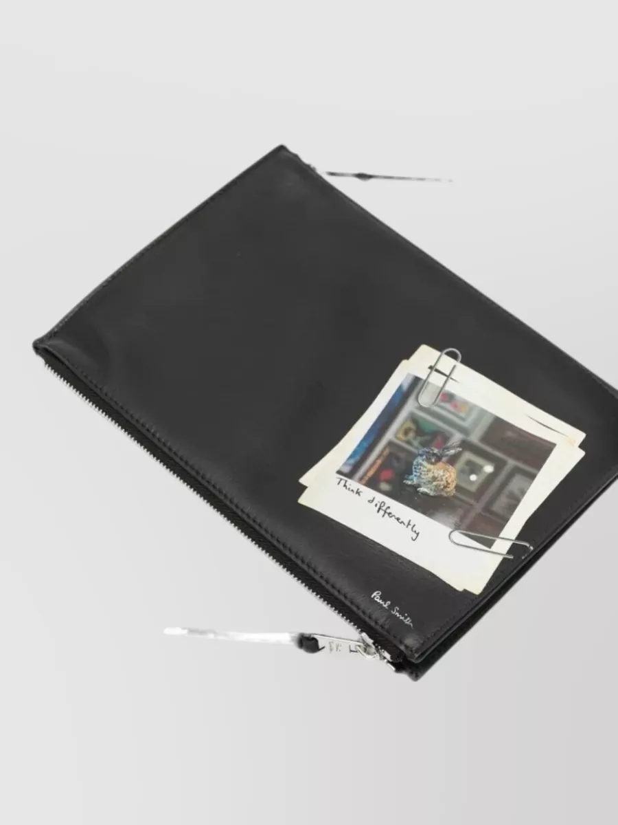Paul Smith Leather Travel Pouch