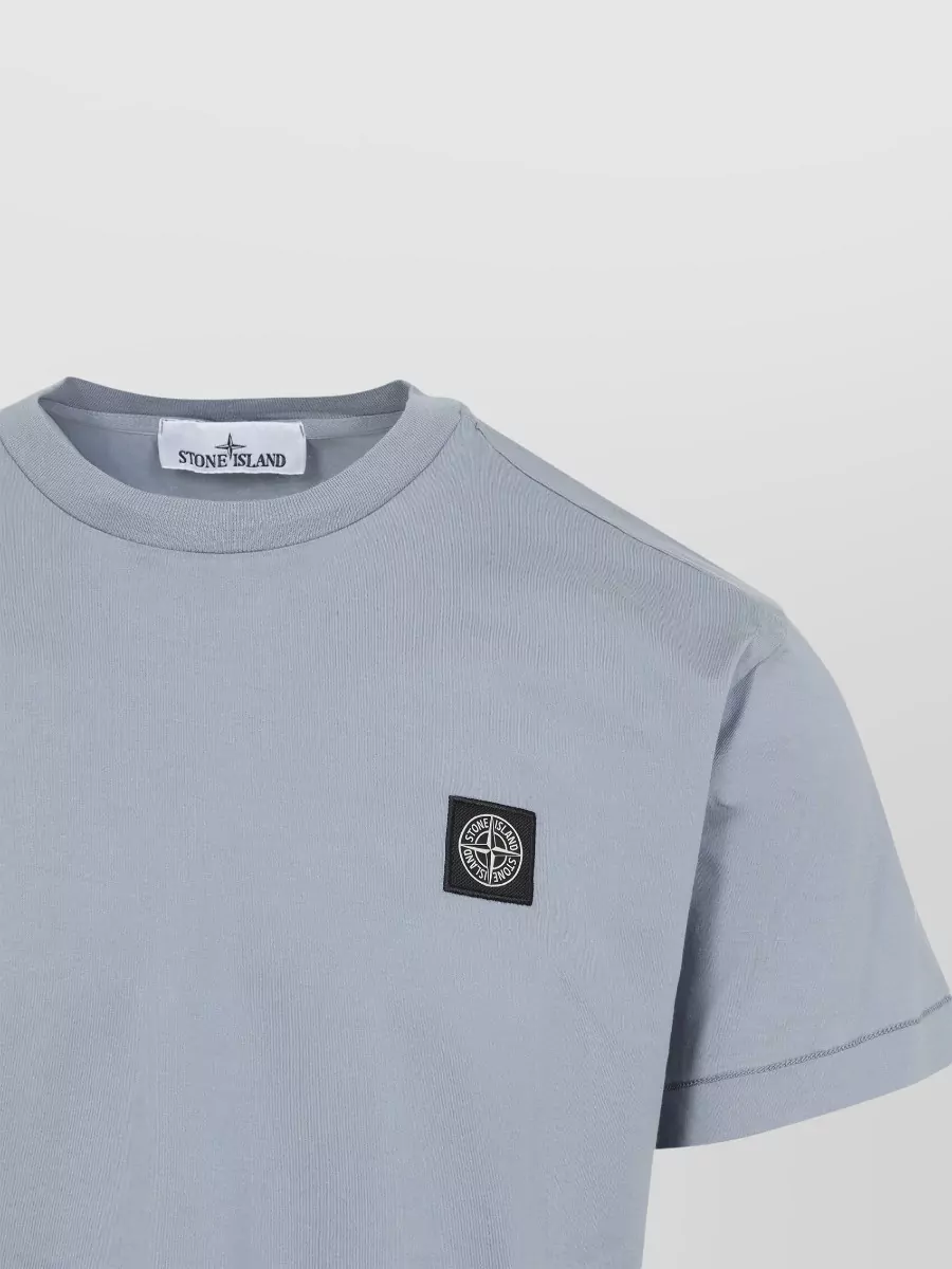 Stone Island Cotton Crew Neck T Shirt Regular Fit