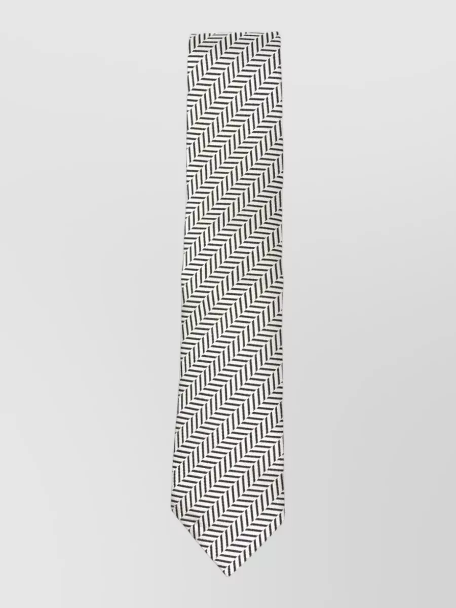 Tom Ford silk geometric-pattern tie