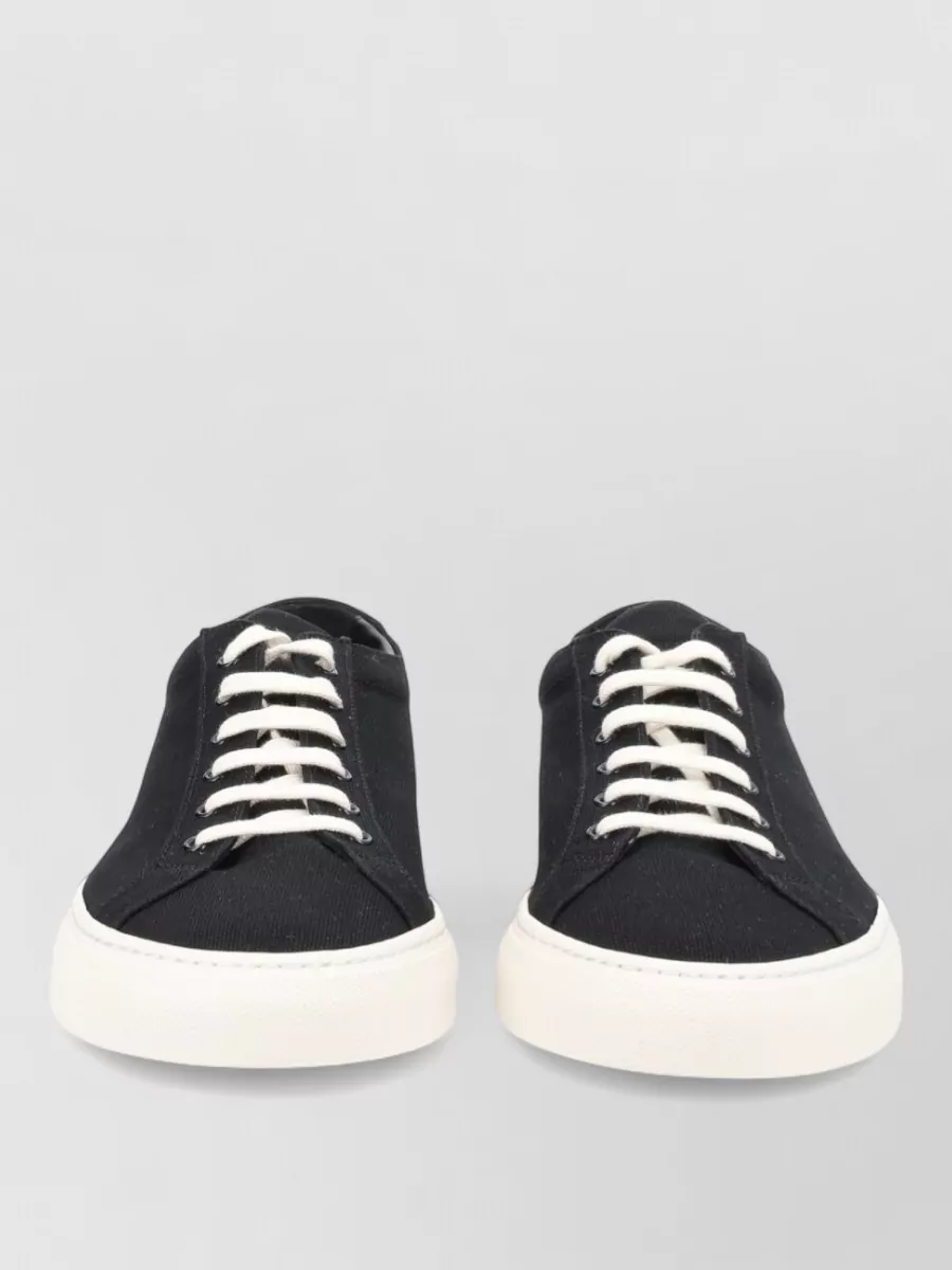 Common Projects cotton low-top sneakers