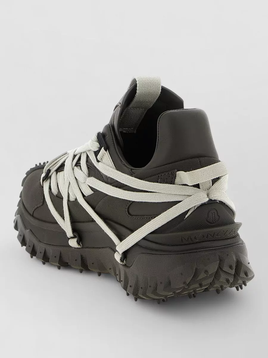 Rick Owens Moncler Trailgrip Megalace Sneakers Chunky Sole