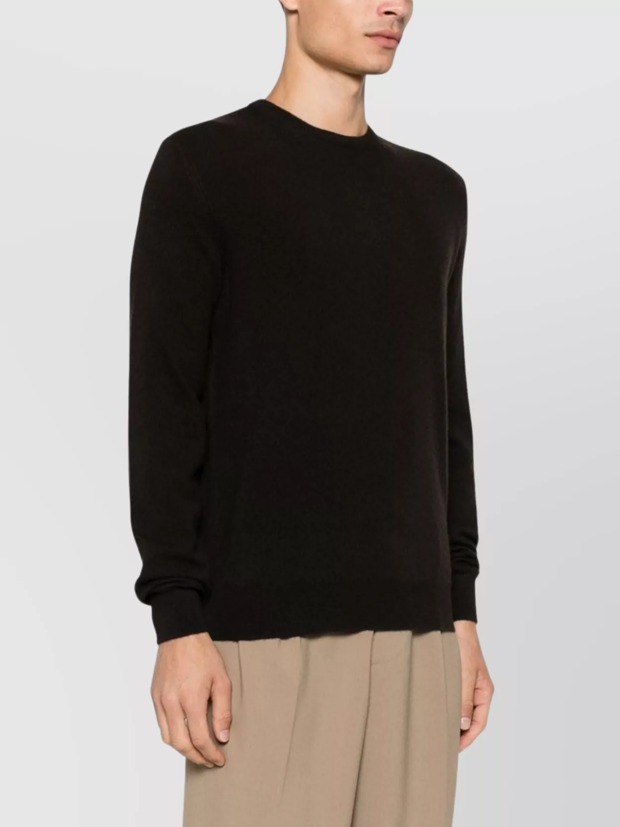 Zegna Cashmere Crew Neck Sweater