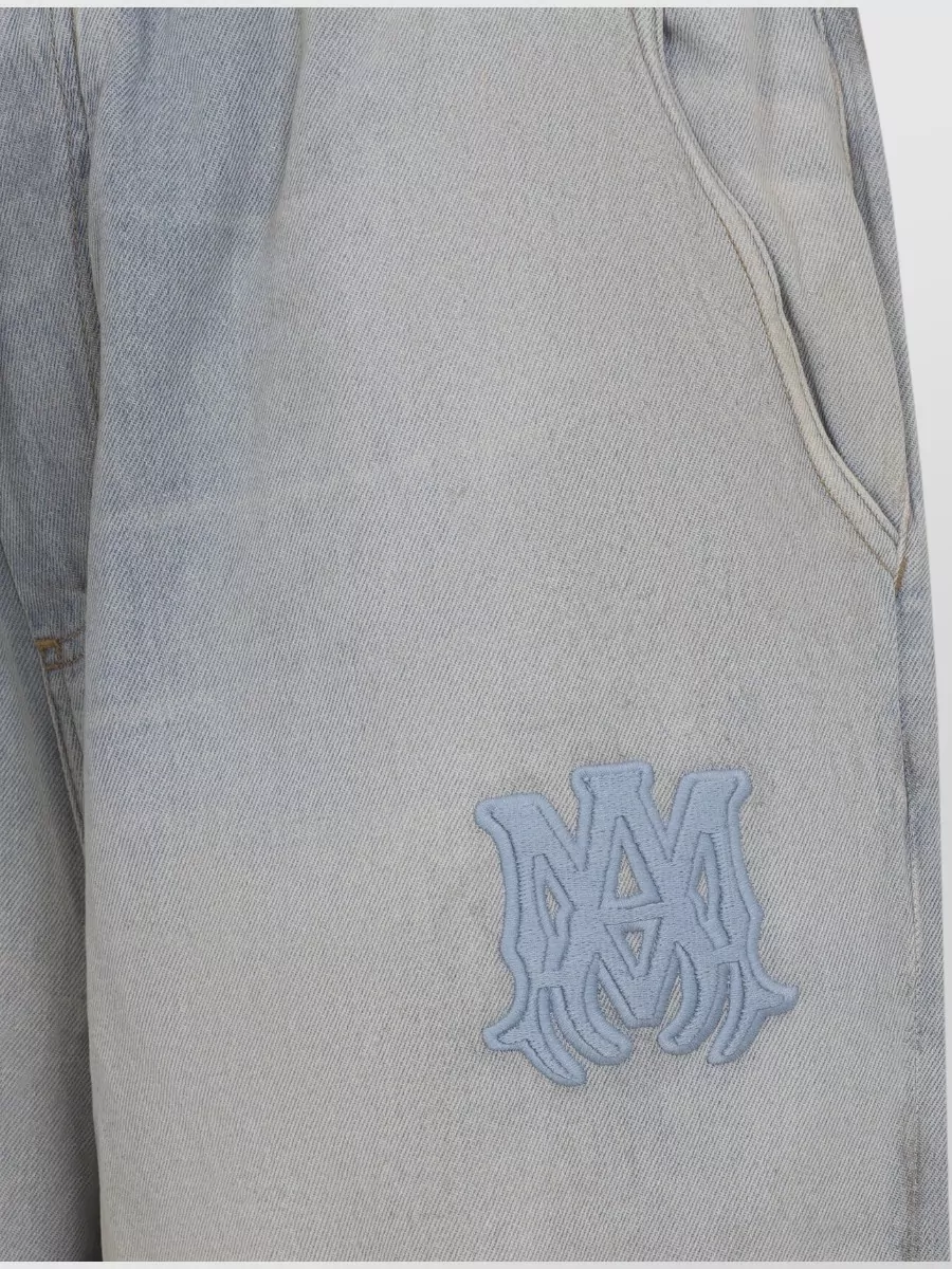 Amiri Cotton Relaxed Baggy Jeans