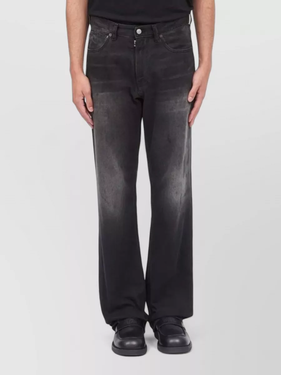 Mm6 Maison Margiela Denim Straight-Leg Jeans