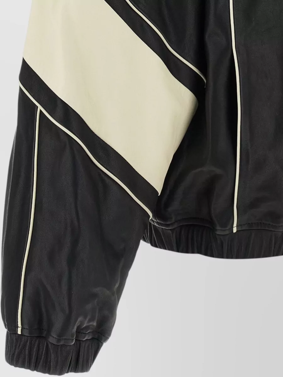 Amiri Lamb Leather Sport Jacket