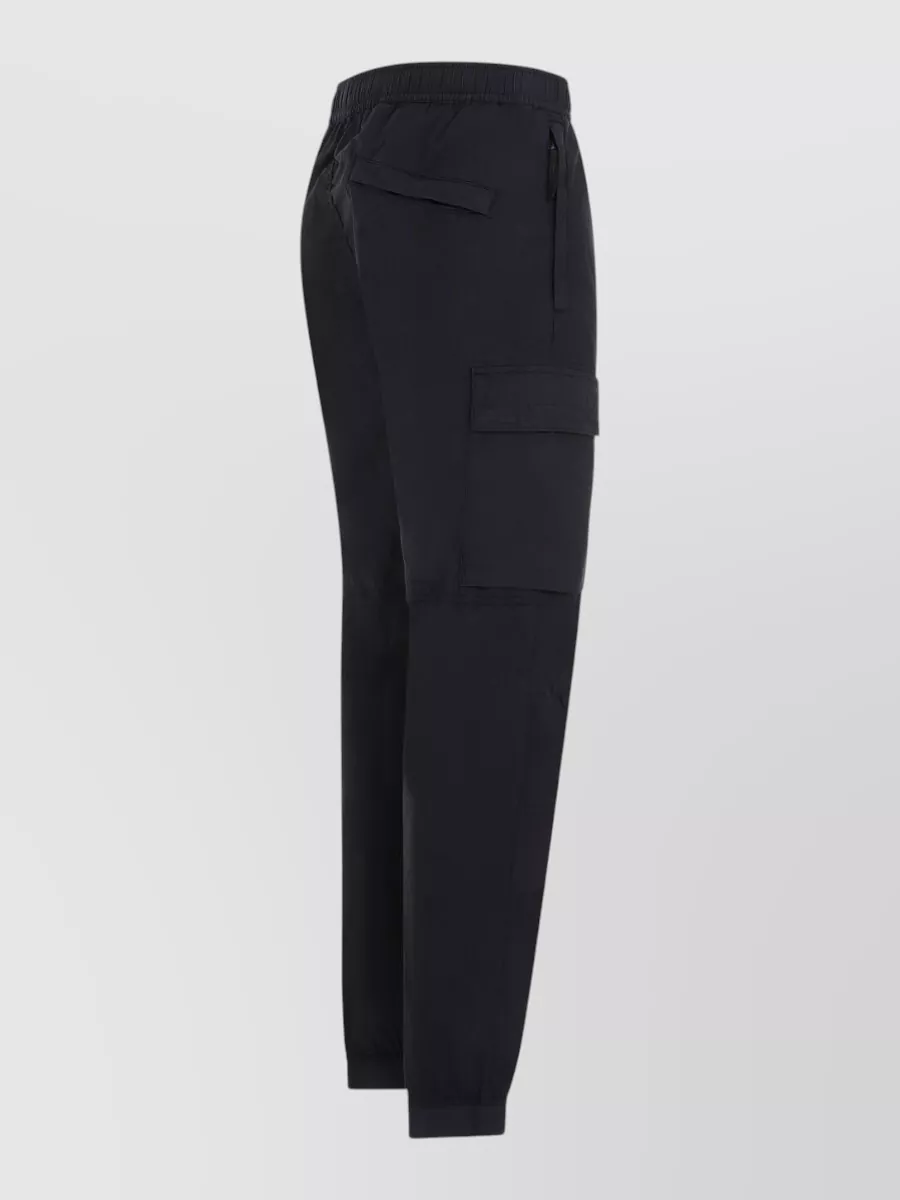 Stone Island Cotton Cargo Pants Elasticated Cuffs