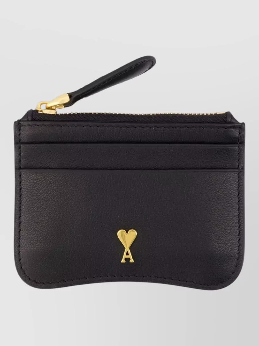 Ami Paris leather cardholder