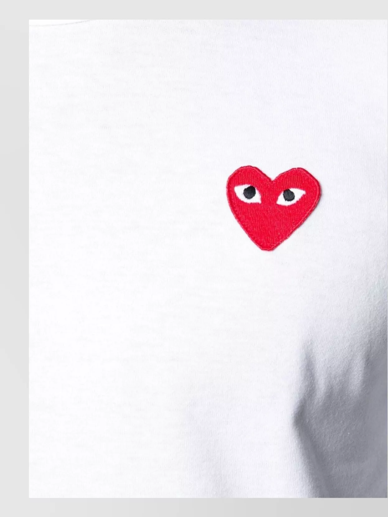 Comme Des Garçons Cotton Slim-Fit Logo-Patch T-Shirt