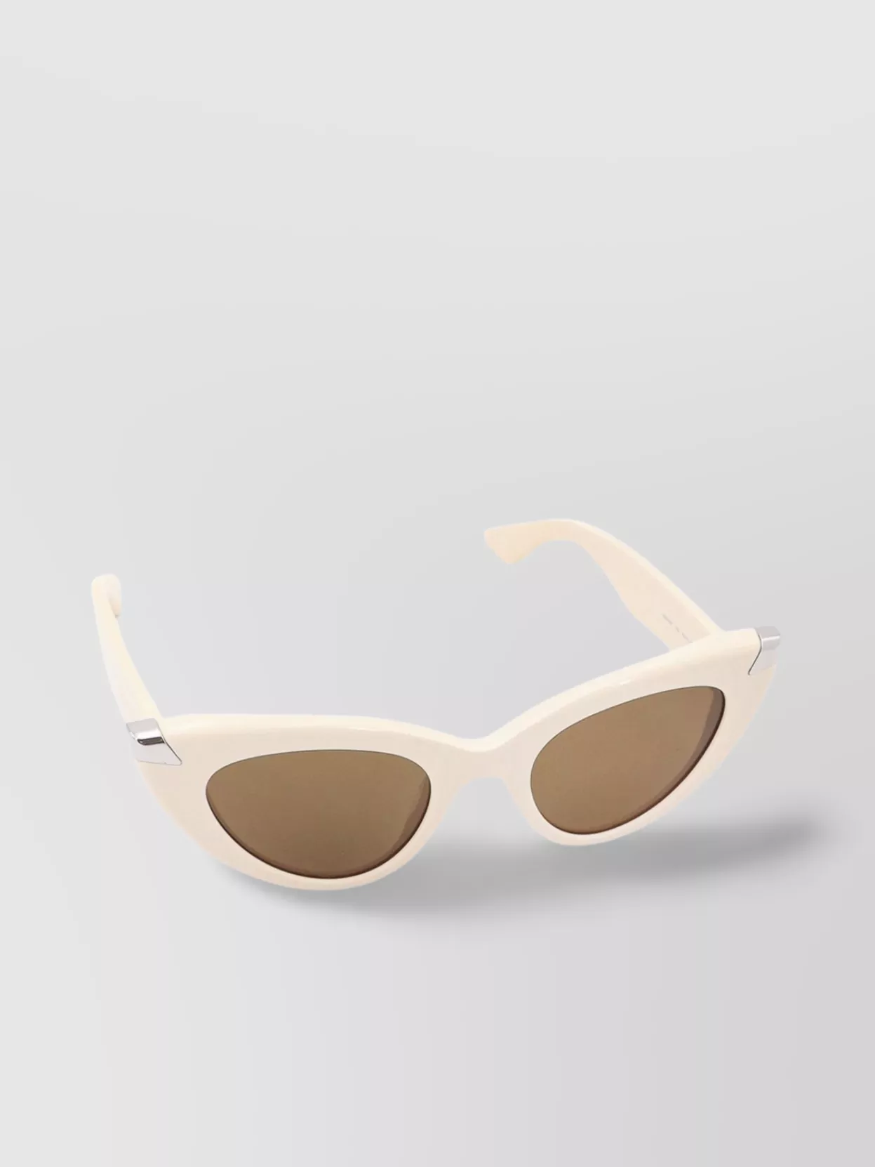 Alexander Mcqueen Cat-Eye Acetate Sunglasses With Curved Arms