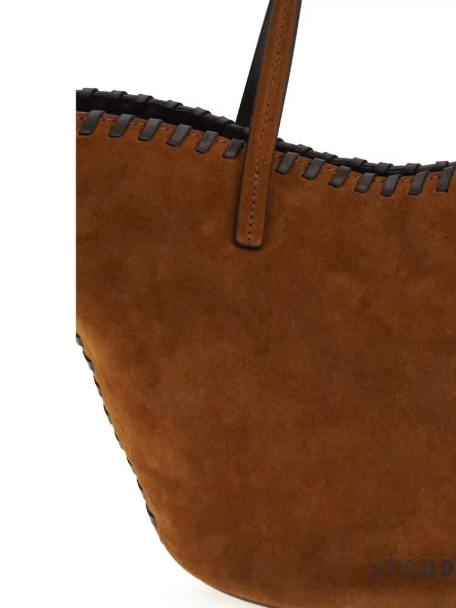 Staud Bos Taurus Calf Leather Shoulder Bag