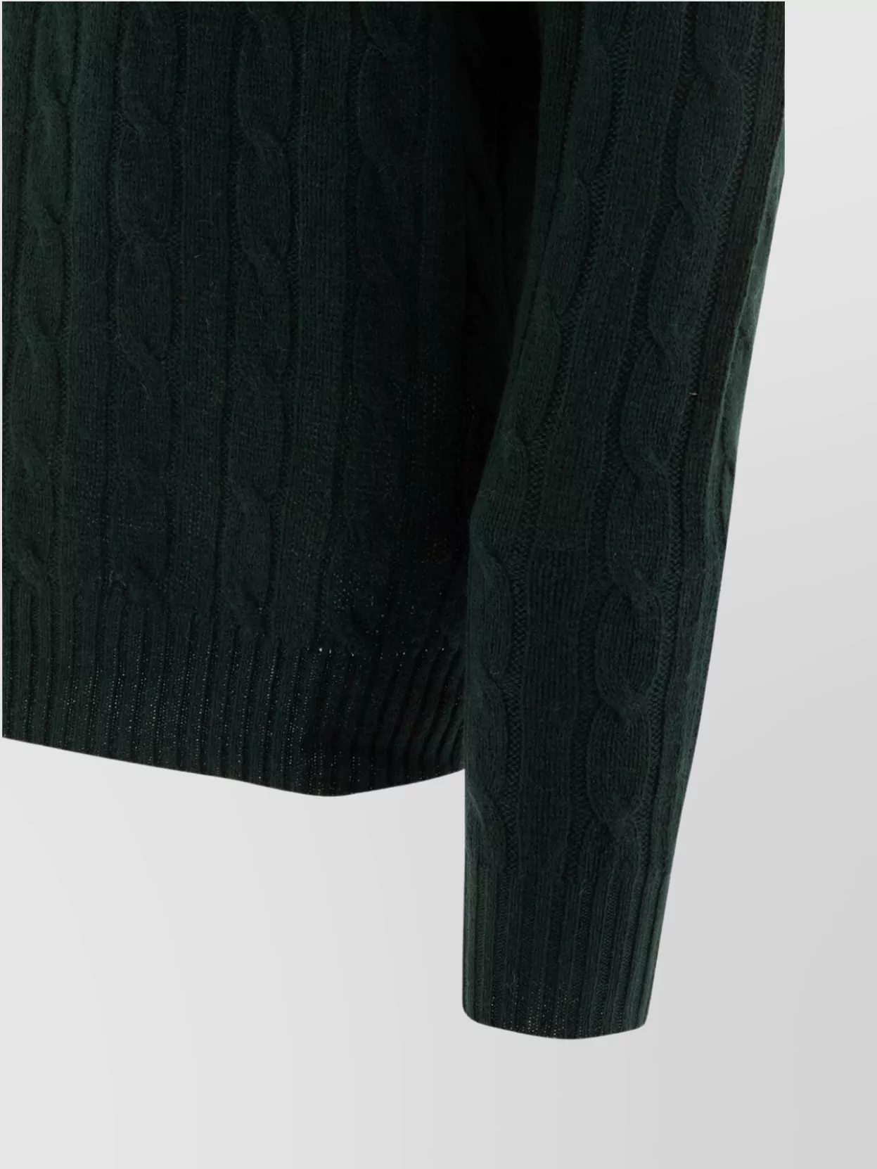 Polo Ralph Lauren Cable Knit Cashmere Crew Neck Sweater