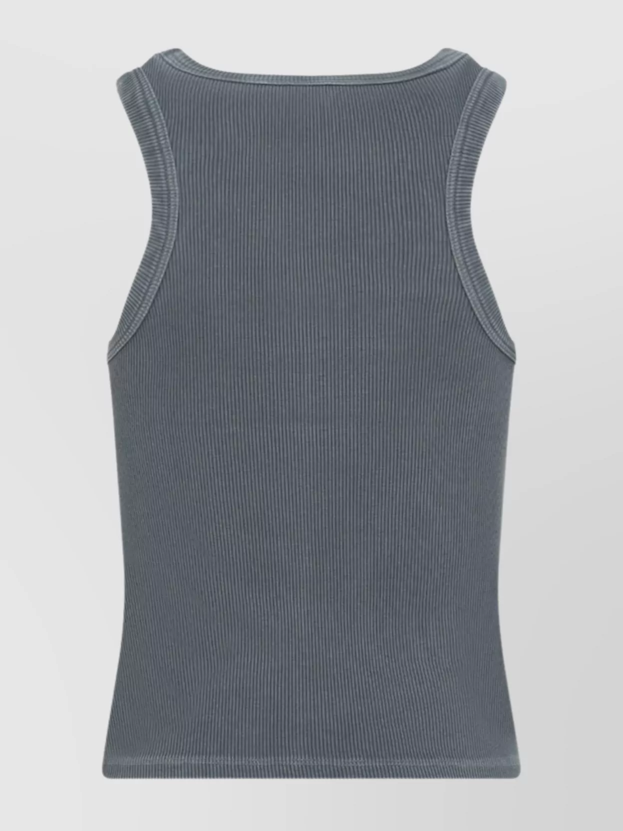 Miu Miu Cotton Tank Top Halter-Neck Design