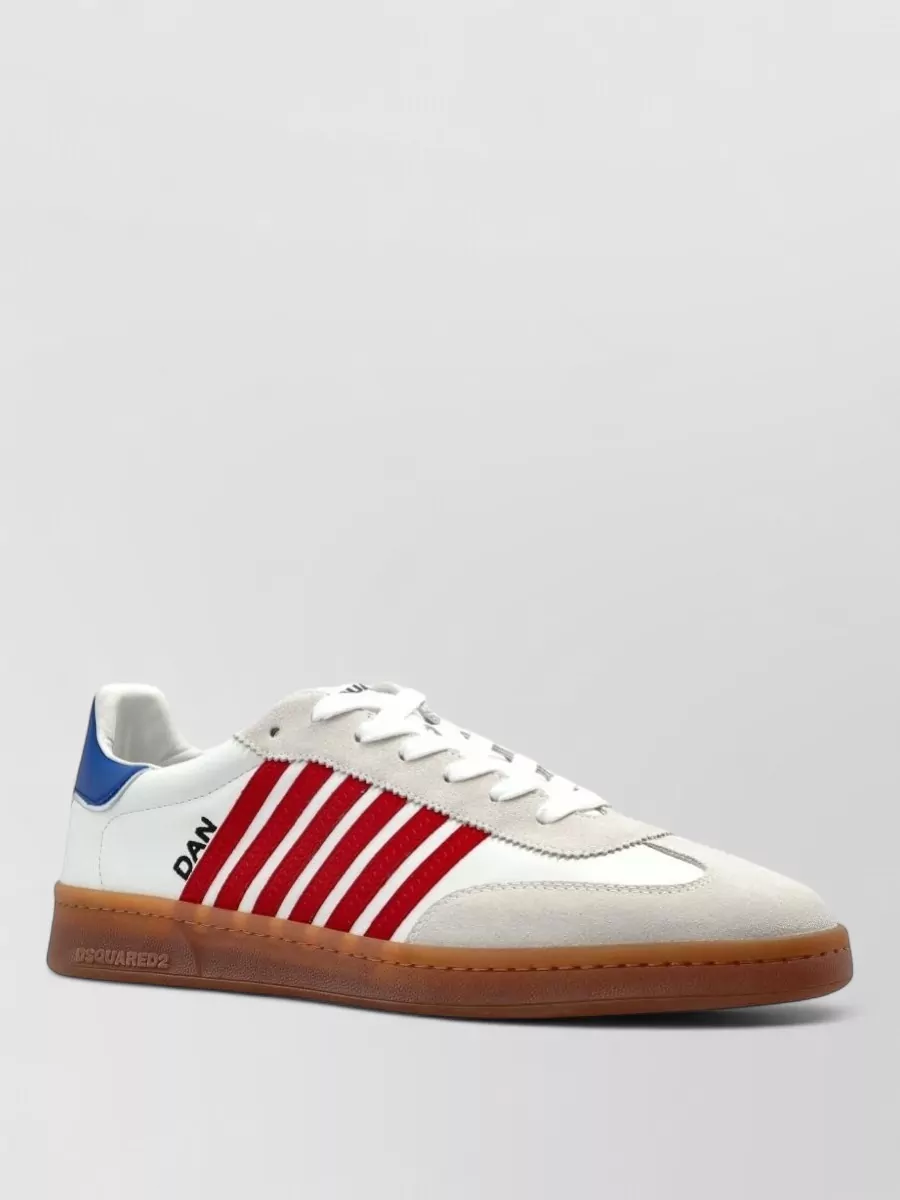 Dsquared2 Leather Low-Top Sneakers