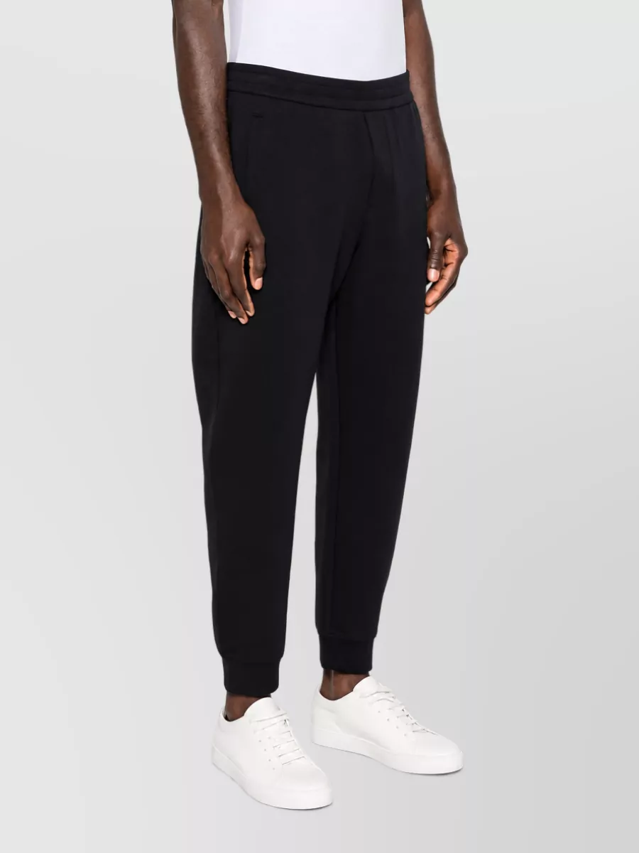 Emporio Armani Logo Cotton Track Pants