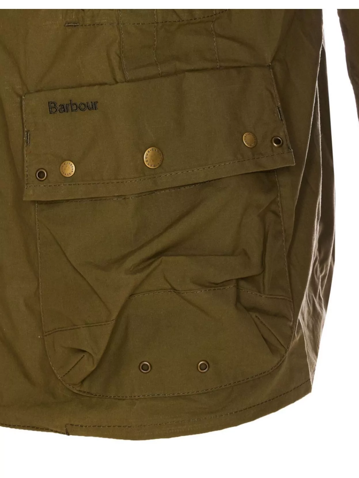 Shop Barbour Inaka Hooded Jacket Pockets
