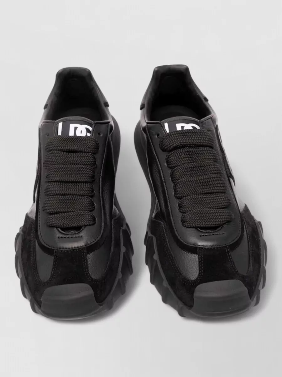 Dolce&Gabbana leather low-top sneakers