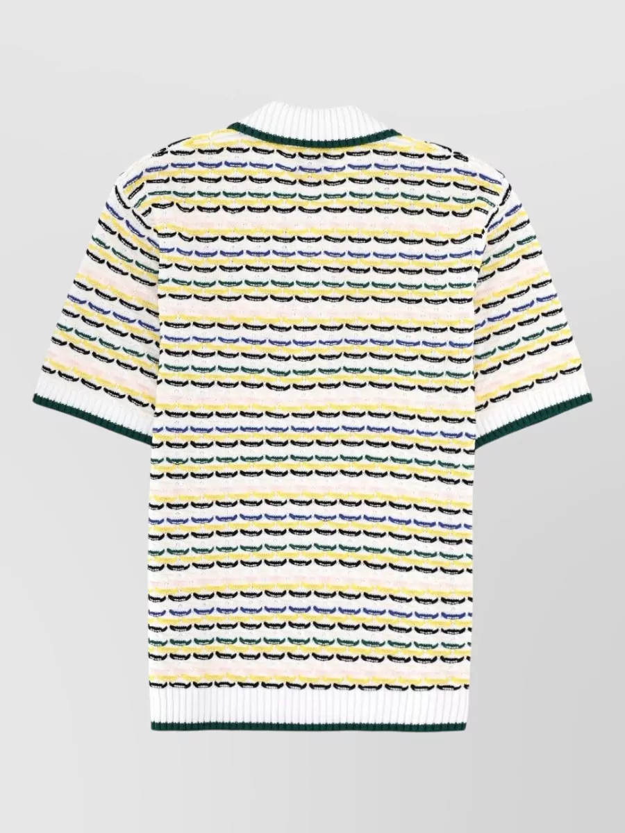 Casablanca Knitted Polo Shirt