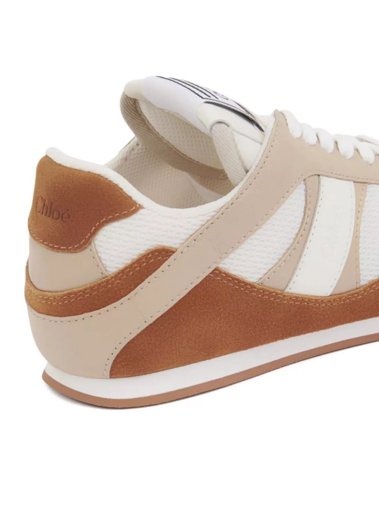 Chloé Lace-Up Footwear Featuring Contrast Panels