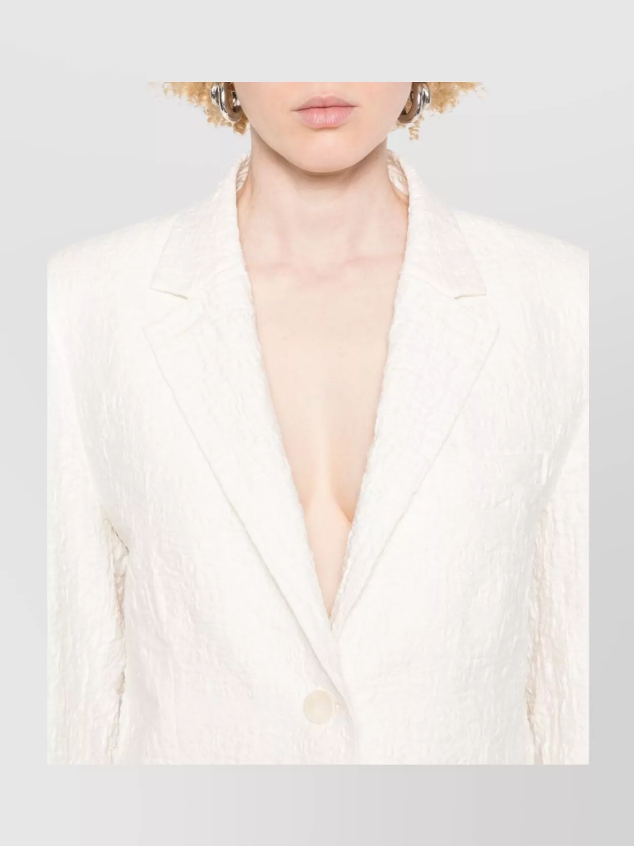 Harris Wharf London Cotton Blend Blazer Jacket