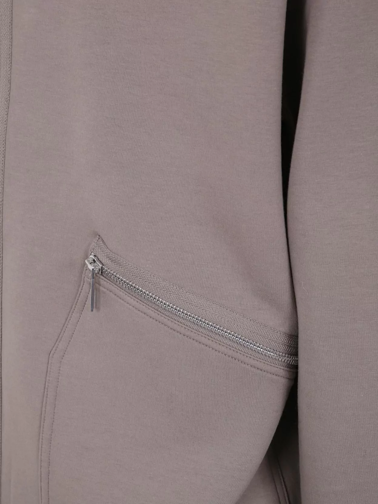 Michael Kors Double Breasted Zip Mock Collar Jacket