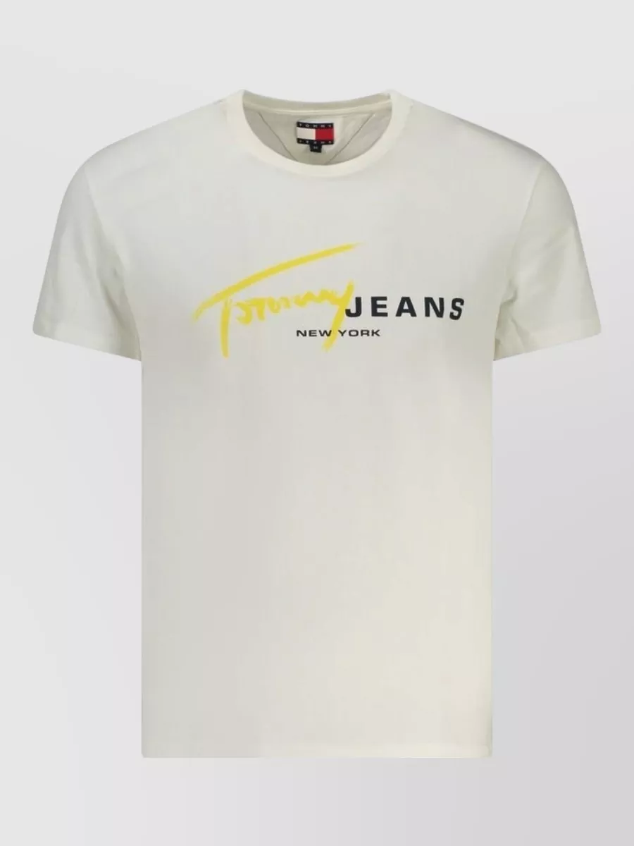 Tommy Hilfiger cotton logo-print t-shirt
