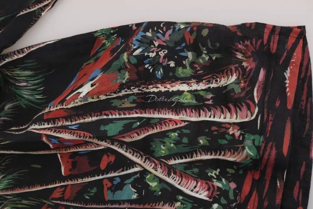 Dolce&Gabbana Printed Short-Sleeve Polo Shirt