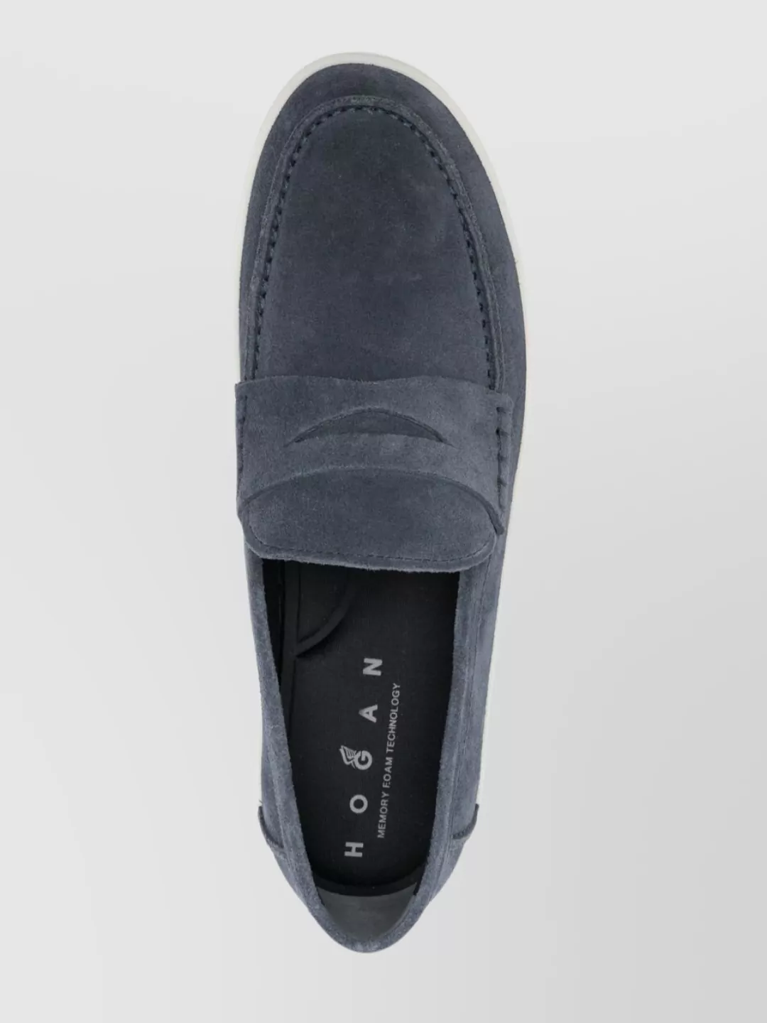 Hogan Suede Loafers Rubber Sole