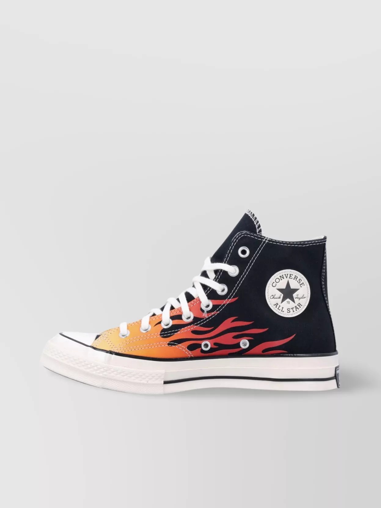 Converse Flames Canvas High-Top Sneakers