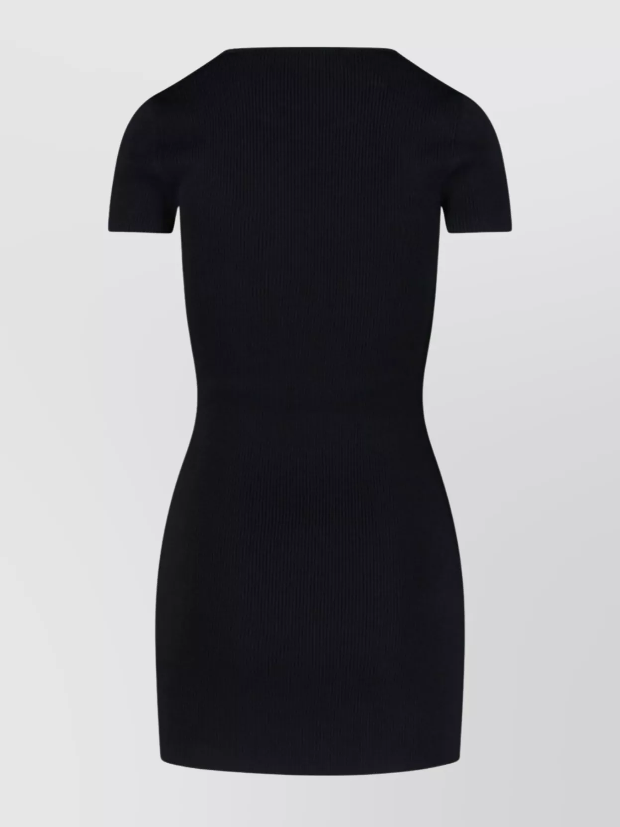Alexander Wang Mock neck t-shirt dress with embossed logo