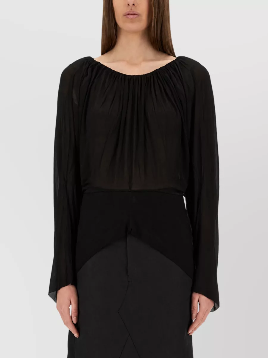 Rick Owens Draped Blouse