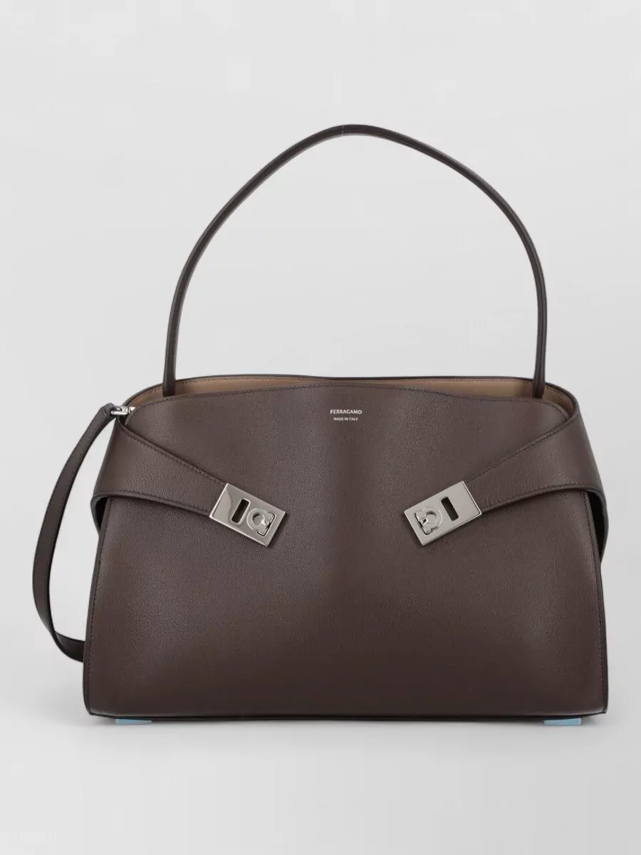 Ferragamo leather tote bag
