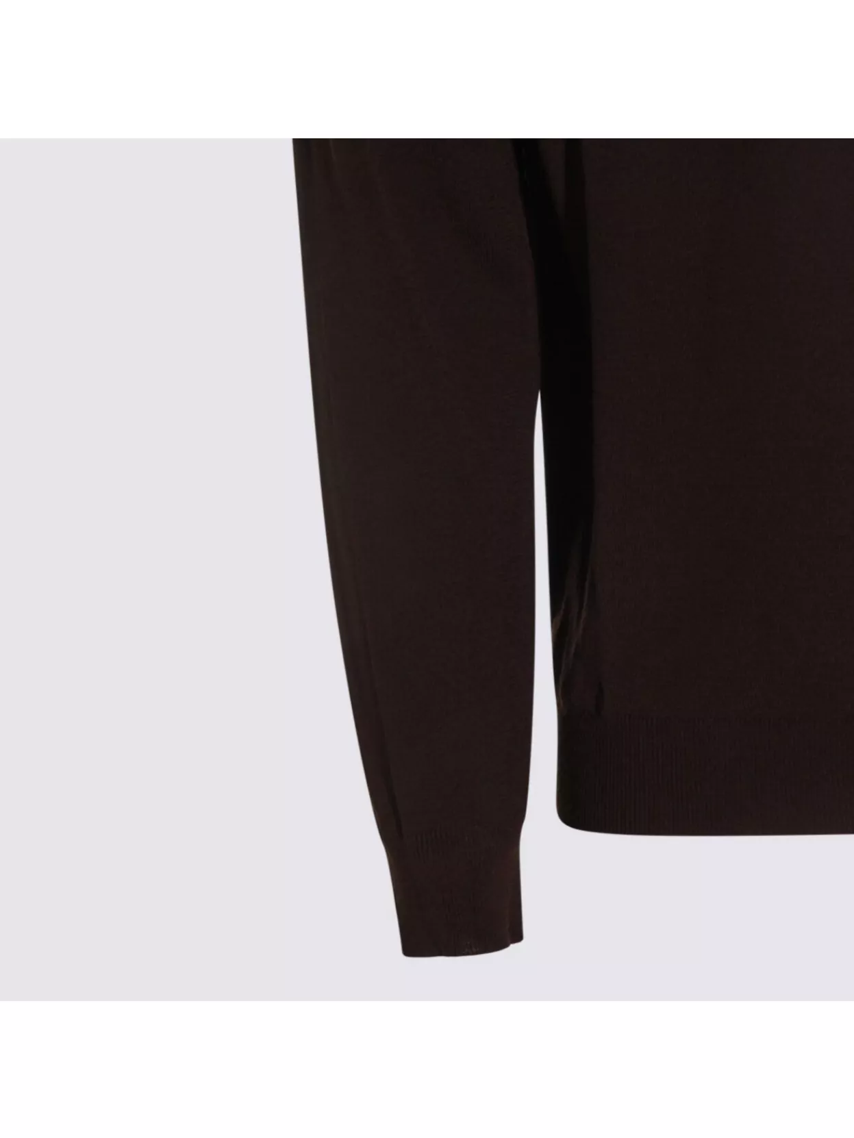 Zanone Long Sleeve Crew Neck Knit Sweater