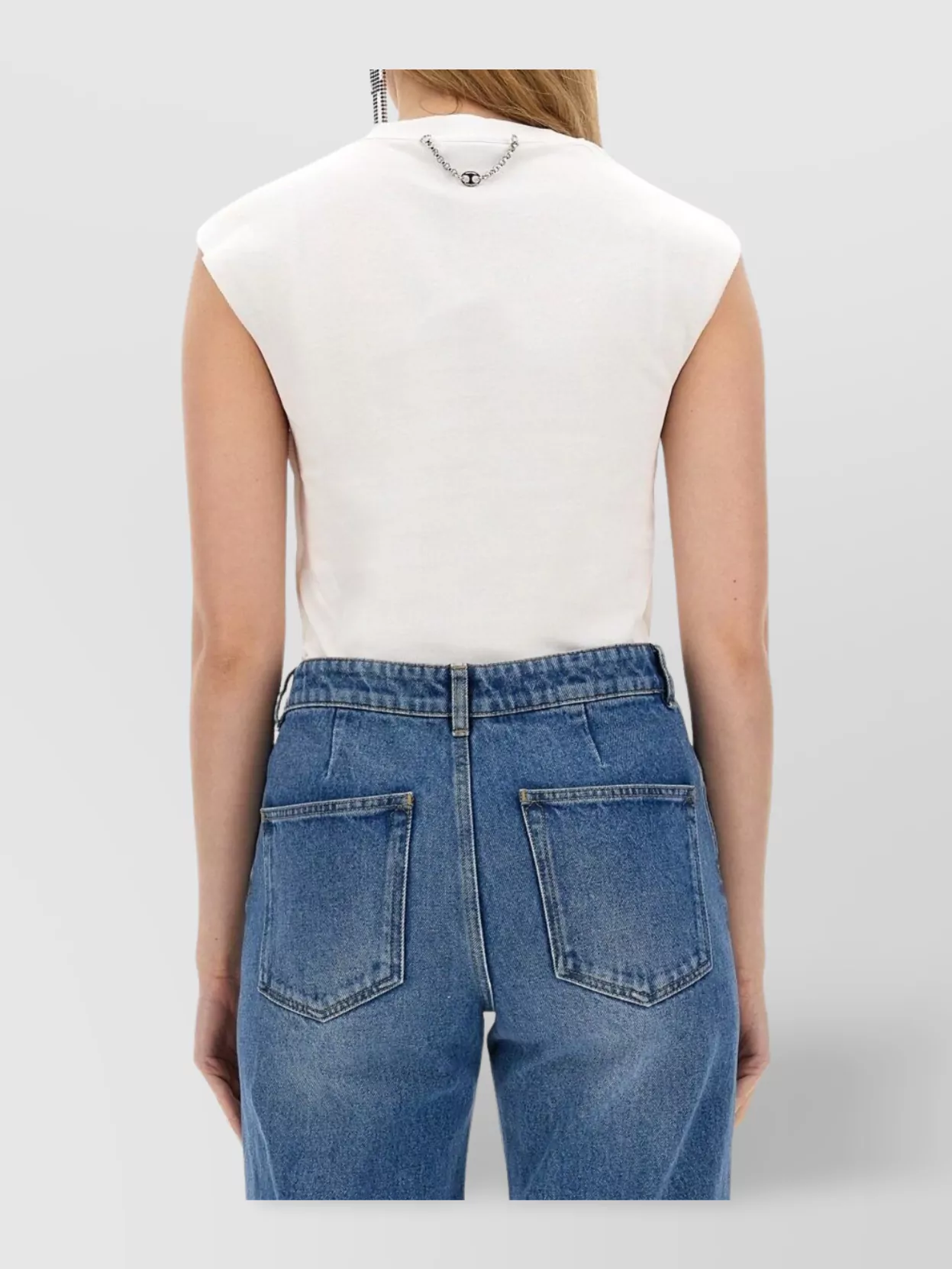 Shop Rabanne Short Sleeve Cotton T-shirt