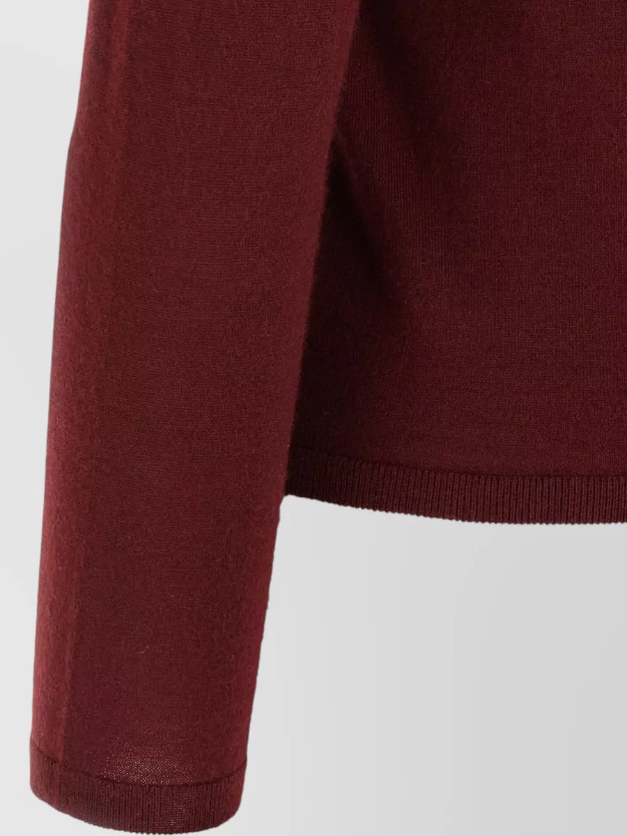 Max Mara Cashmere Fine-Knit Turtleneck Sweater
