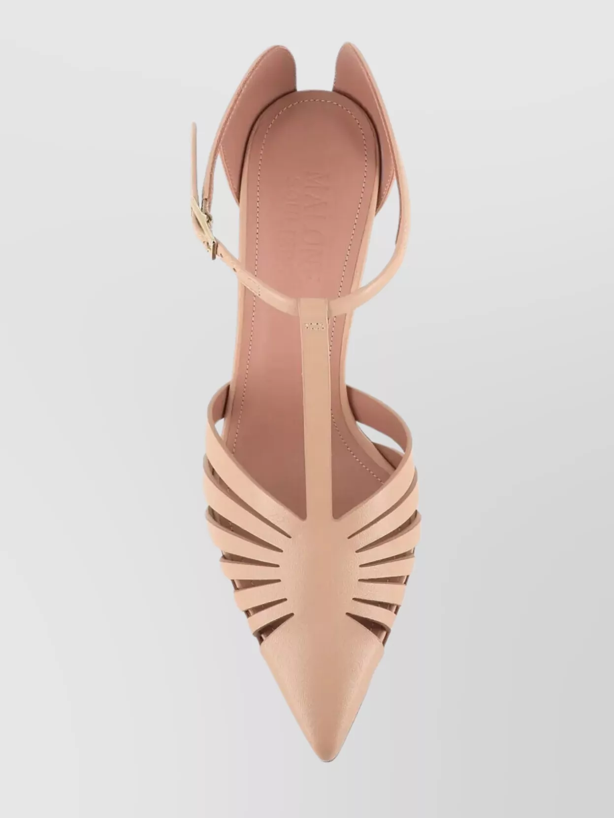 Malone Souliers Strappy T-Bar Stiletto Sandals