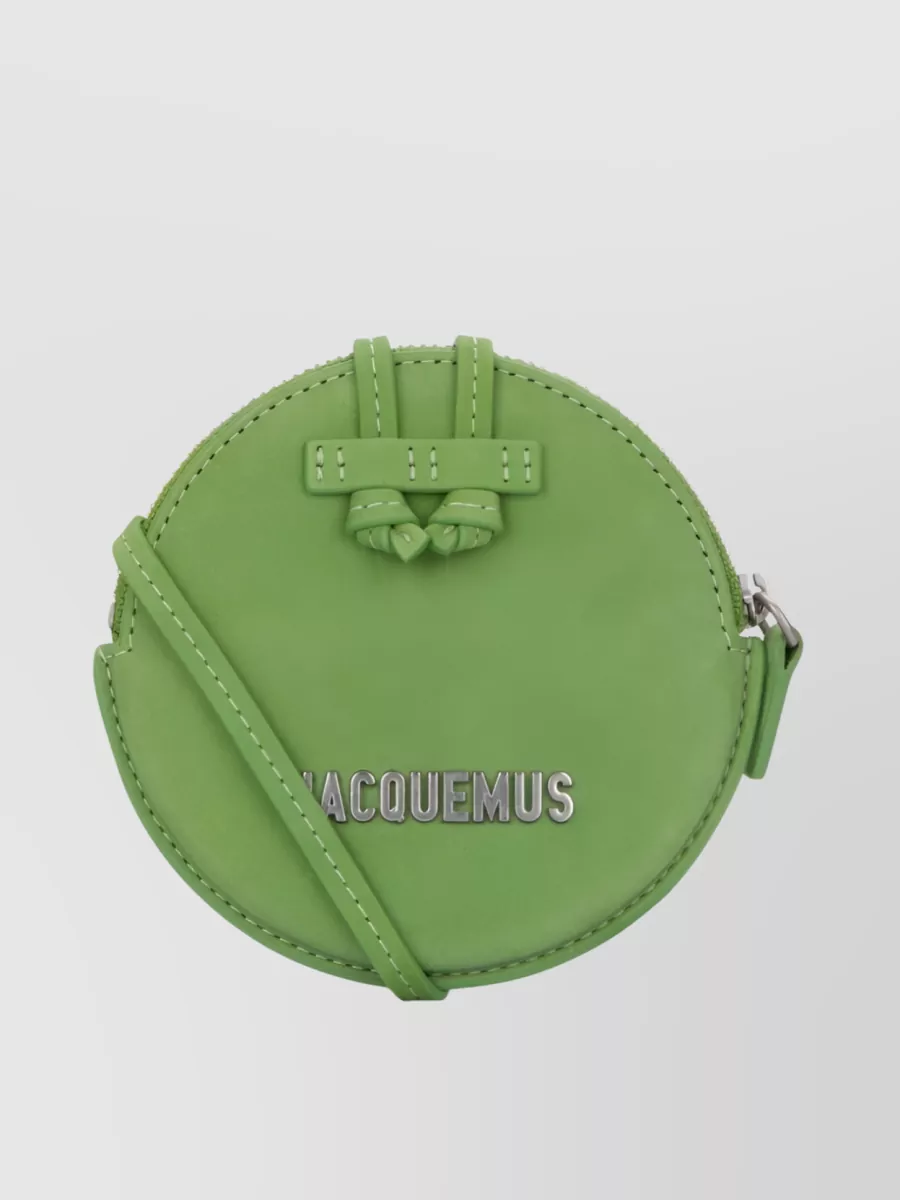 Shop Jacquemus Le Pitchou Classic Shoulder Bag In Green