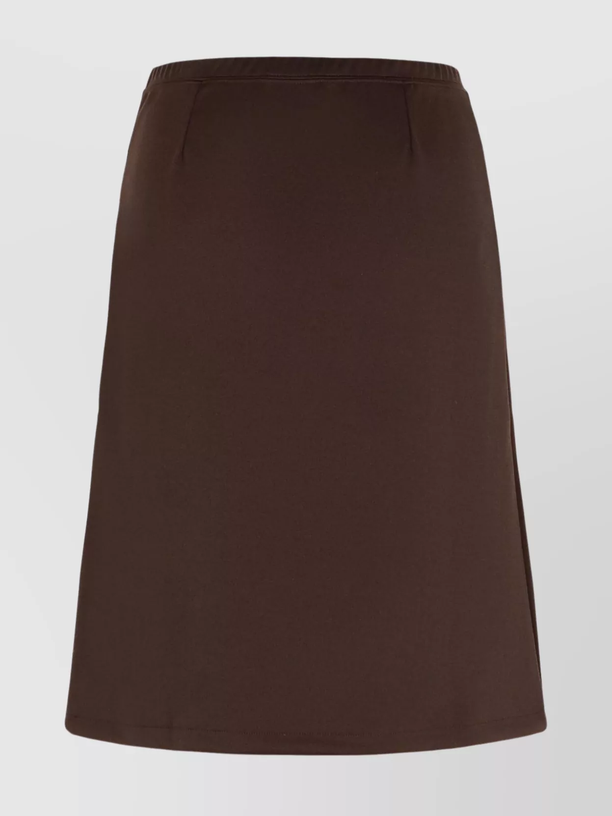 Courrèges A-line Shape Skirt Zip Pockets In Brown