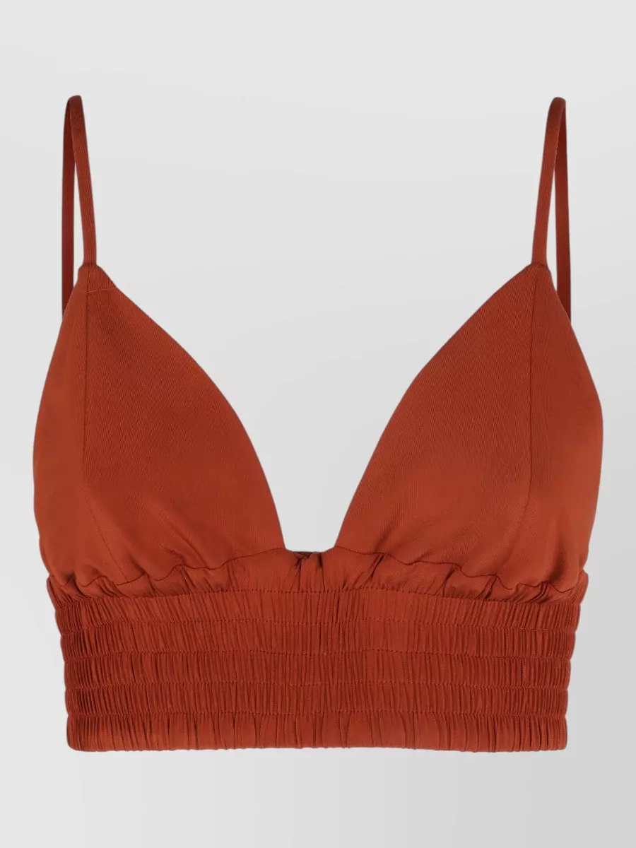 Federica Tosi cropped knit tank top