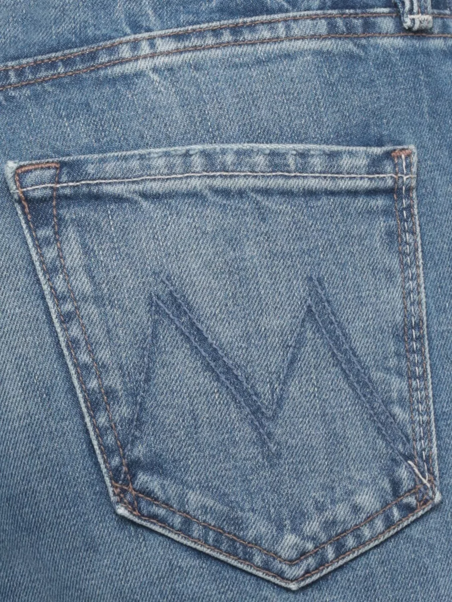 Mother Straight-Leg Denim Jeans
