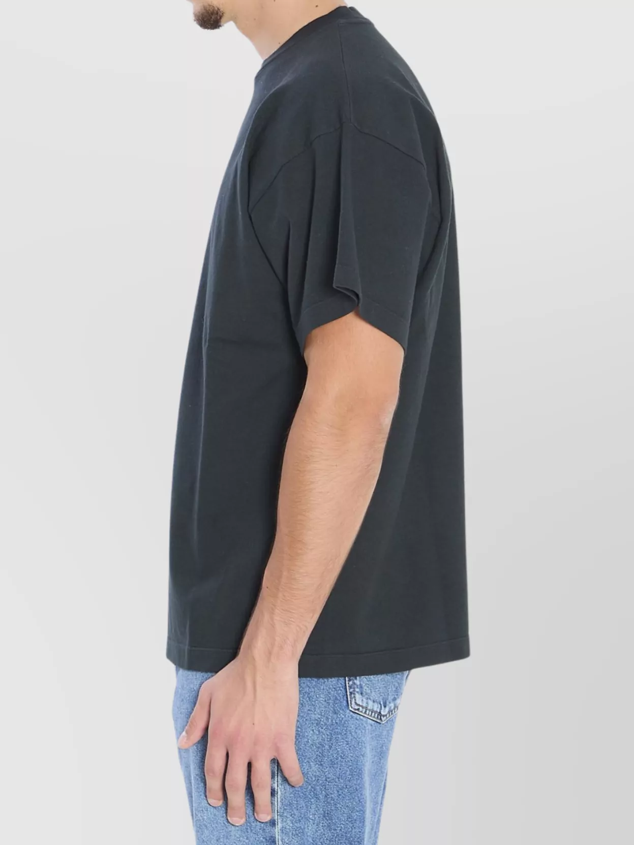 The Row Boxy Cotton T-Shirt Short Sleeves