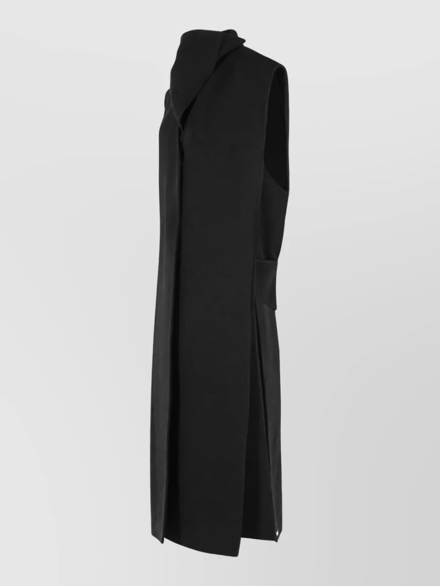 Sportmax Cashmere Sleeveless Coat