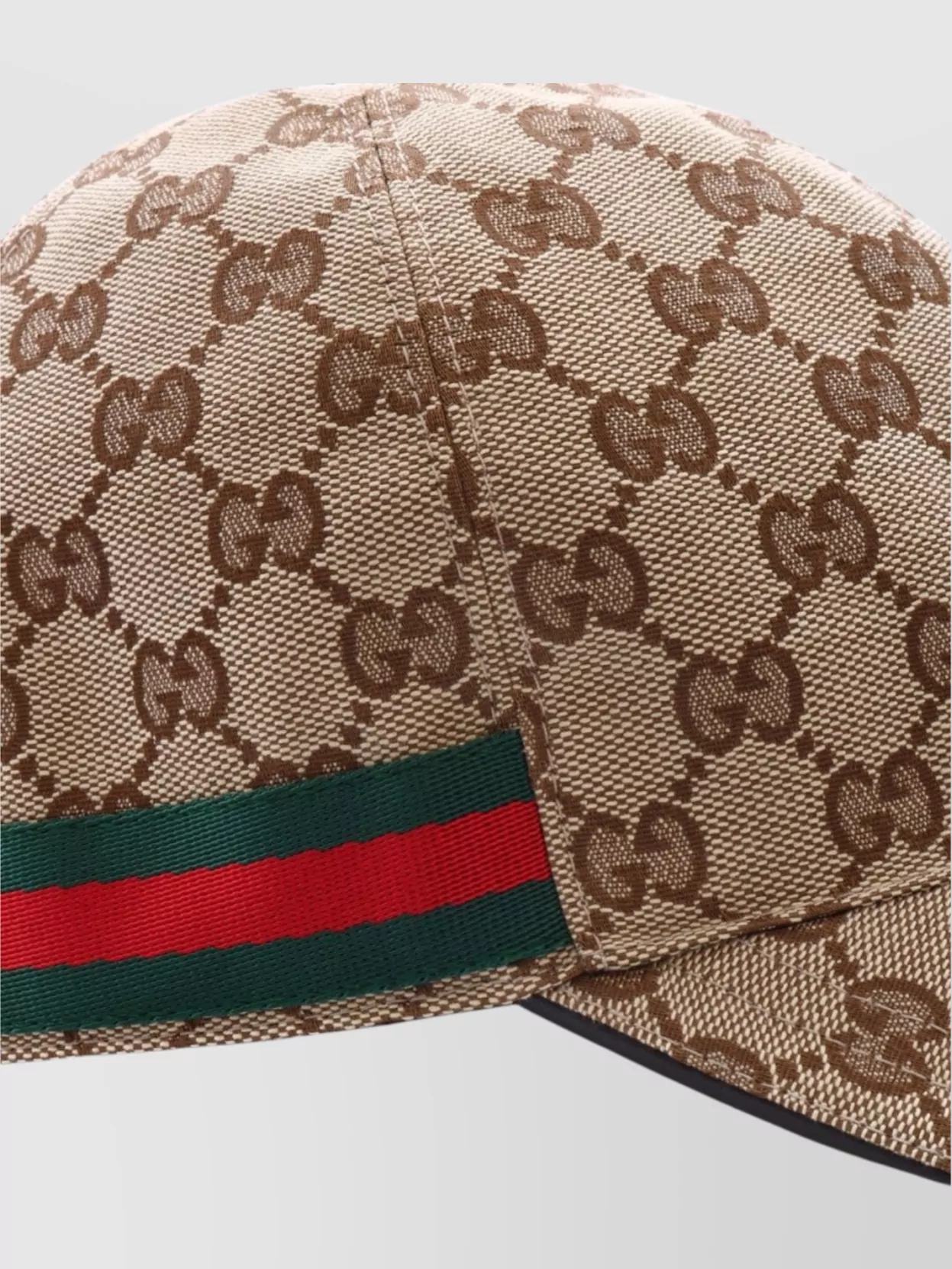 Gucci Baseball Hat Featuring Web