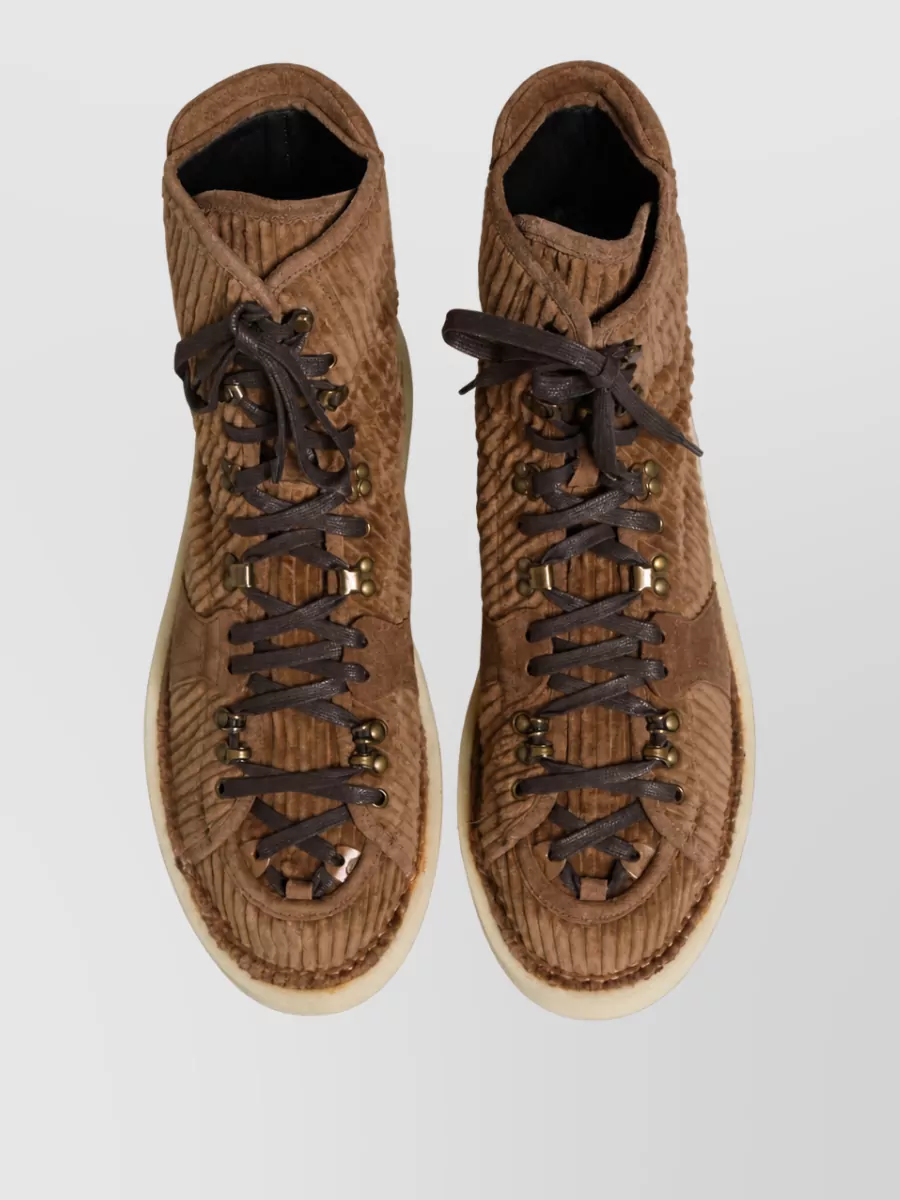 Dolce&Gabbana Corduroy High Top Sneakers
