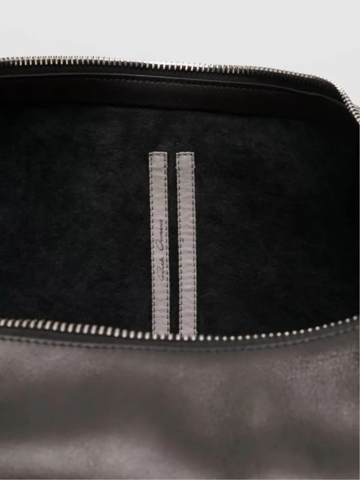 Rick Owens Adjustable Strap Shoulder Bag In Black