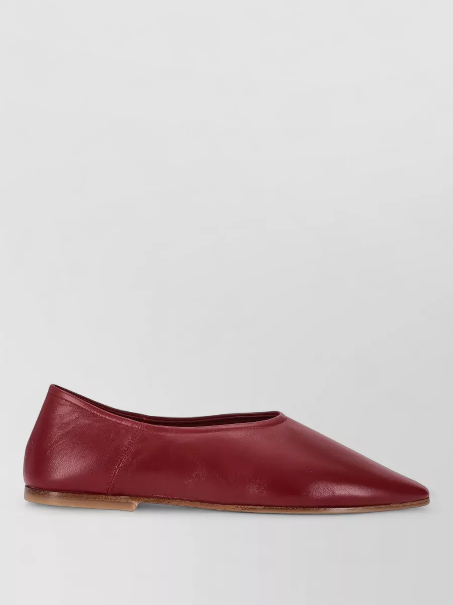 La Rose Leather Loafers