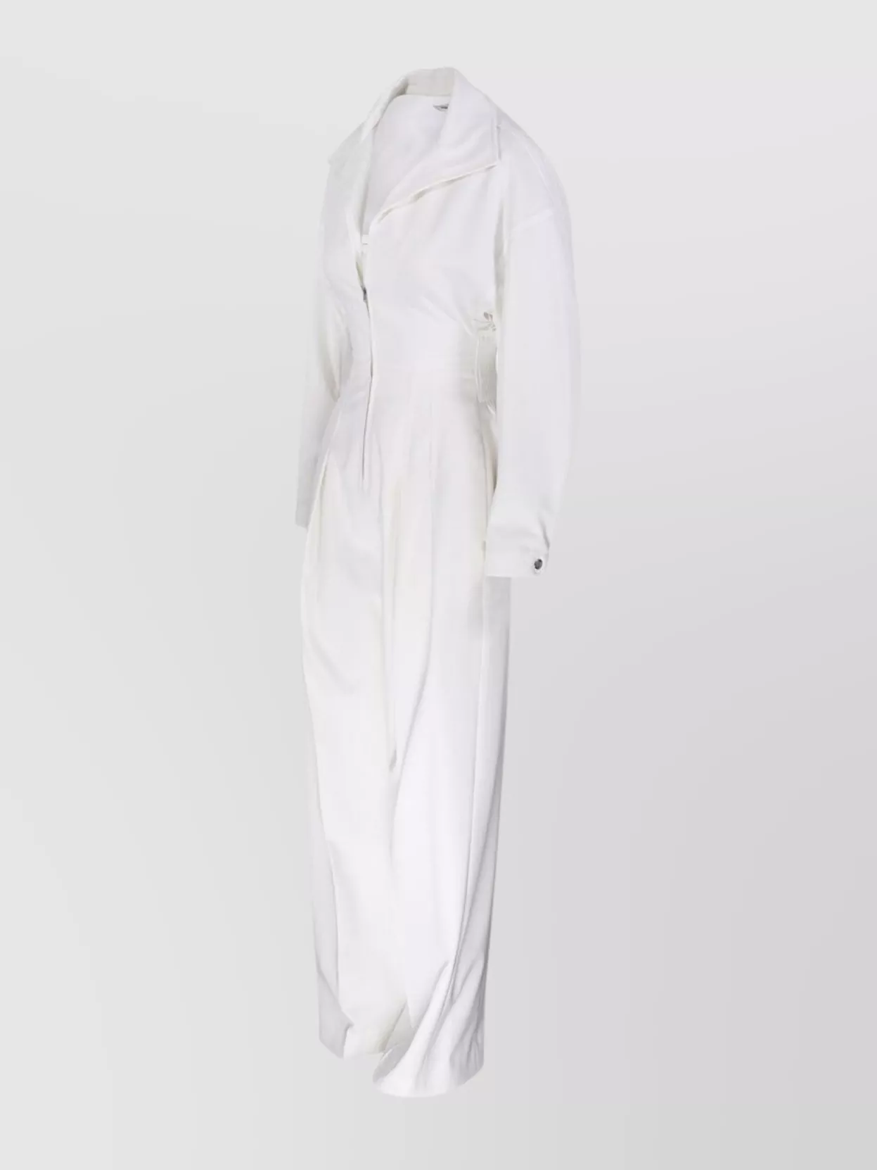 Victoria Beckham Jumpsuit With Long Sleeves And Elastic Waistband