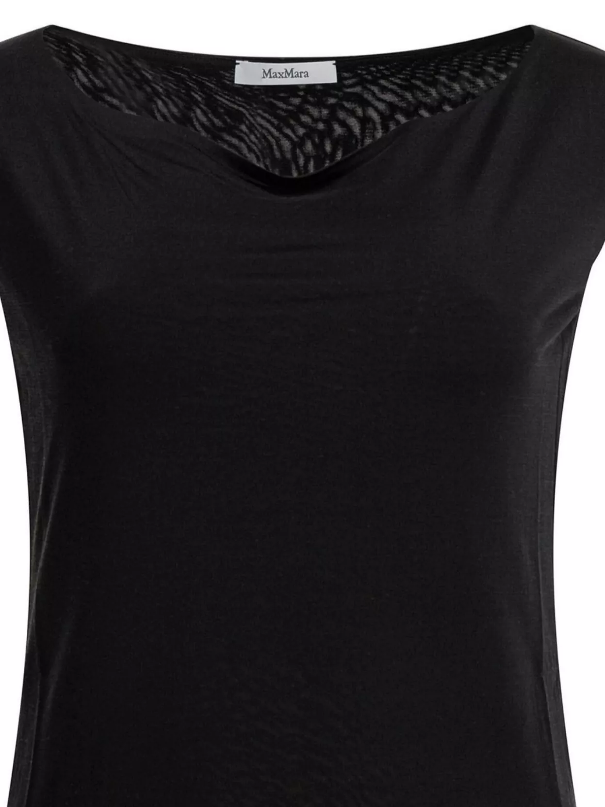 Max Mara Valzer Silk V-neck Top