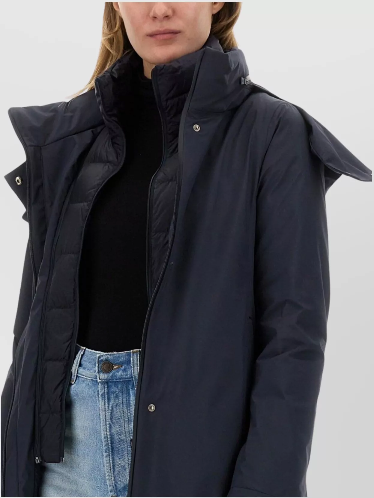 Herno Stylish Regular Fit Gore-tex Jacket For Women